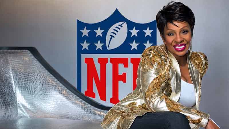 Gladys Knight NFL logo