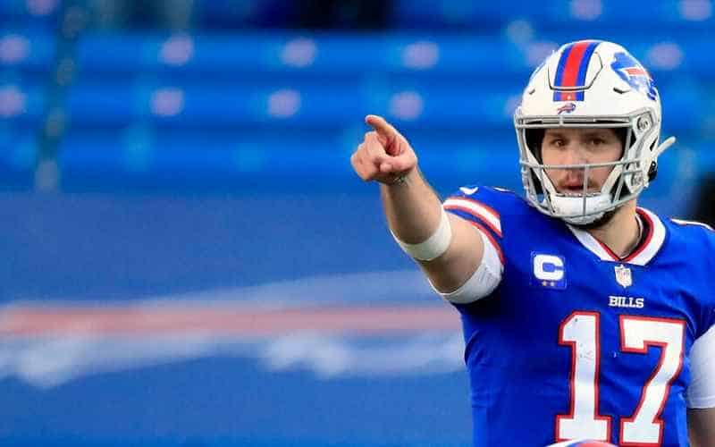 Josh Allen betting odds for Super Bowl LV