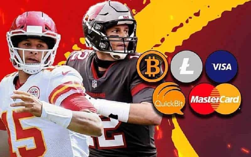 patrick mahomes and tom brady in super bowl 55 with bet funding options