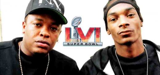 Snoop and Dre at Super Bowl LVI Haltime Show